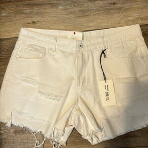 White Special A shorts